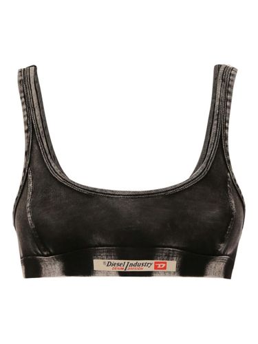 Diesel Denim Bralette Bra - Diesel - Modalova