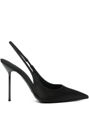 Lidia Leather Slingback Pumps - Paris Texas - Modalova
