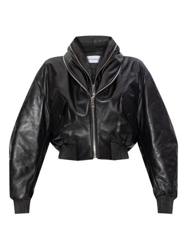 Givenchy Leather Bomber Jacket - Givenchy - Modalova