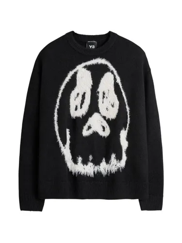 Y-3 Wool Blend Crenwneck Sweater - Y-3 - Modalova