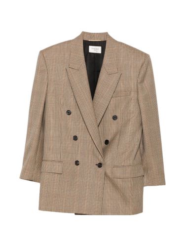 Wool Double-Breasted Jacket - Saint Laurent - Modalova