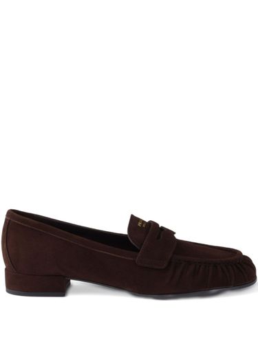 Prada Leather Loafers - Prada - Modalova
