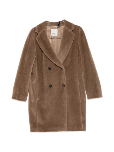 Wool Double-Breasted Coat - S Max Mara - Modalova