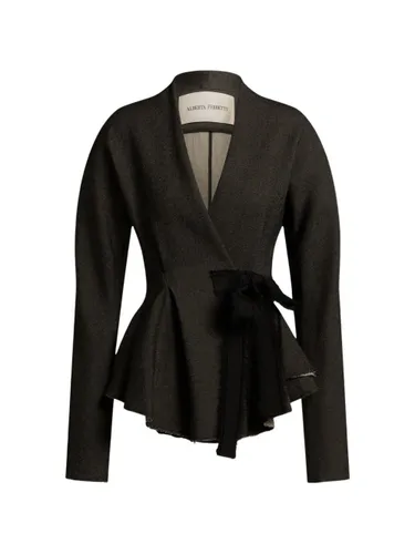 ALBERTA FERRETTI Linen Blend Jacket - ALBERTA FERRETTI - Modalova