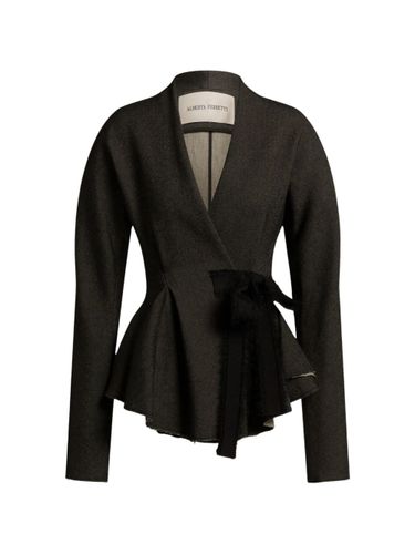 ALBERTA FERRETTI Linen Blend Jacket - ALBERTA FERRETTI - Modalova