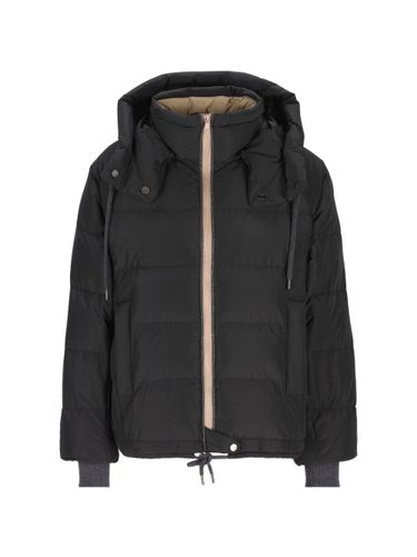 Hooded Down Jacket - Brunello Cucinelli - Modalova