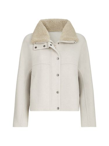 Brunello Cucinelli Leather Jacket - Brunello Cucinelli - Modalova