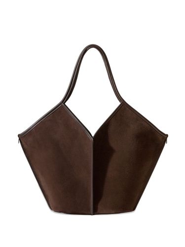 Calella Suede Leather Tote Bag - HEREU - Modalova