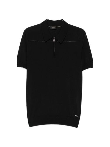 BRIONI Wool Polo Shirt - BRIONI - Modalova