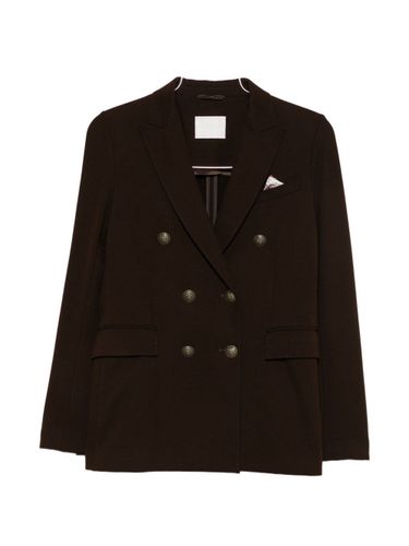 Cotton Double-Breasted Jacket - Circolo 1901 - Modalova