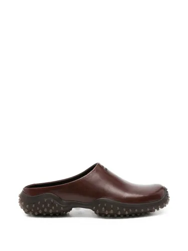 Miu Miu Leather Slippers - Miu Miu - Modalova