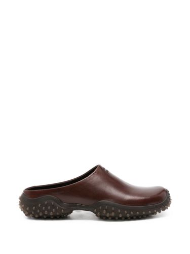 Miu Miu Leather Slippers - Miu Miu - Modalova