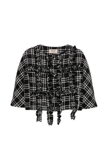 Checked Short Jacket - ALESSANDRO ENRIQUEZ - Modalova