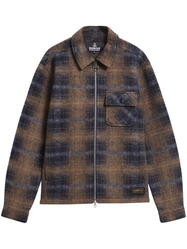 Barbour Check-Pattern Zip-Up Jacket - Barbour - Modalova