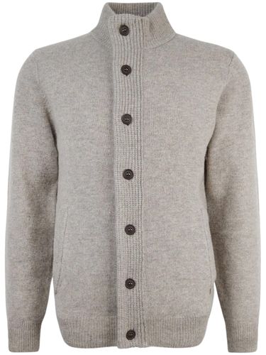 Barbour Wool Zip Through Sweater - Barbour - Modalova