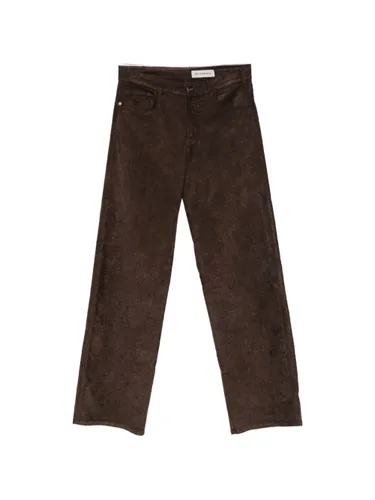 WHITE SAND Cotton Blend Trousers - WHITE SAND - Modalova
