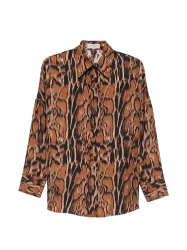 Alberto Biani Printed Silk Shirt - Alberto Biani - Modalova