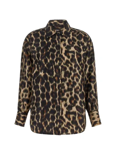 Alberto Biani Printed Silk Shirt - Alberto Biani - Modalova