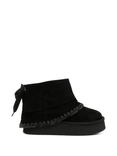Mou Platform Wool Boots - Mou - Modalova