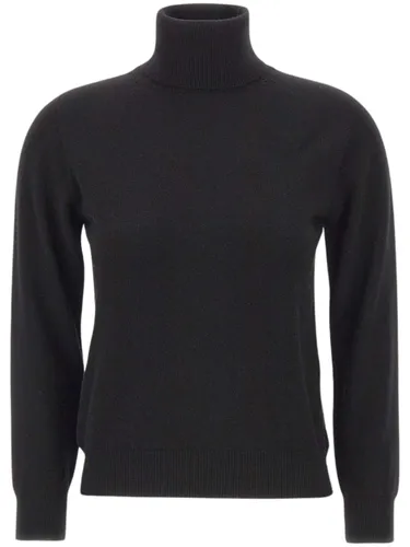 Ribbed Turtleneck Knitted Sweater - KANGRA - Modalova
