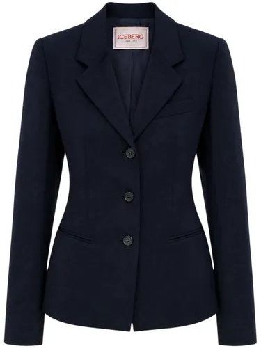 Single-Breasted Tailored Blazer - Iceberg - Modalova