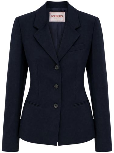 Single-Breasted Tailored Blazer - Iceberg - Modalova