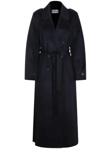 Double-Breasted Belted Coat - THE DYNAMIS STUDIO - Modalova