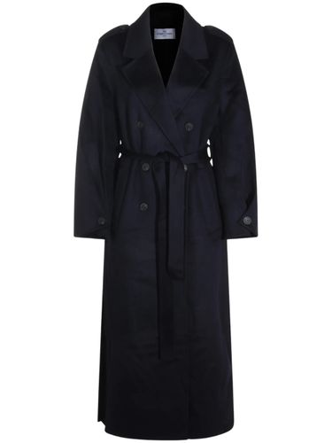 Double-Breasted Belted Coat - THE DYNAMIS STUDIO - Modalova
