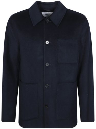 AMARANTO Button-Up Shirt Jacket - AMARANTO - Modalova