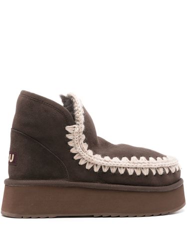 Mou Mou Mini Eskimo Platform Boots - Mou - Modalova