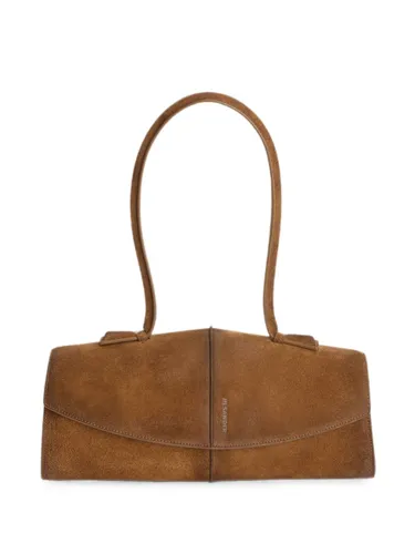 Linea Suede Leather Shoulder Bag - Jil Sander - Modalova