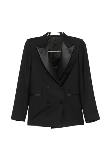 Double-Breasted Wool Suit - Tagliatore - Modalova