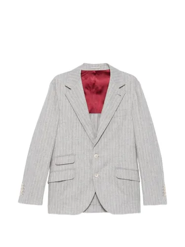 Wool Single-Breasted Suit - Brunello Cucinelli - Modalova