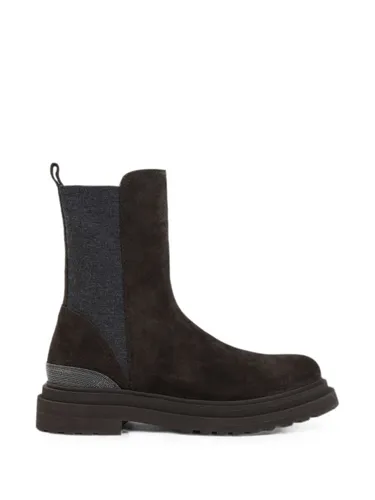 Brunello Cucinelli Leather Boots - Brunello Cucinelli - Modalova