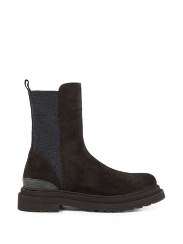 Brunello Cucinelli Leather Boots - Brunello Cucinelli - Modalova