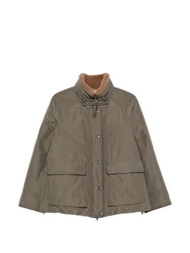 Nylon Short Down Jacket - Brunello Cucinelli - Modalova