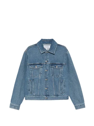 Loewe Anagram Denim Jacket - Loewe - Modalova