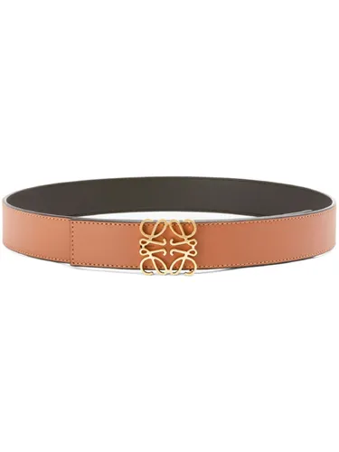 Anagram Leather Reversible Belt - Loewe - Modalova