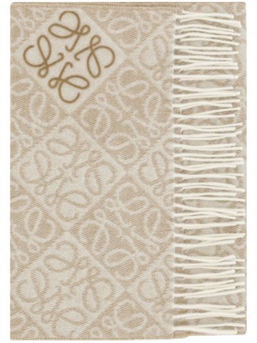 Anagram Wool And Cashmere Scarf - Loewe - Modalova