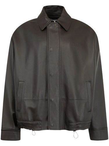Loewe Leather Drawstring Jacket - Loewe - Modalova