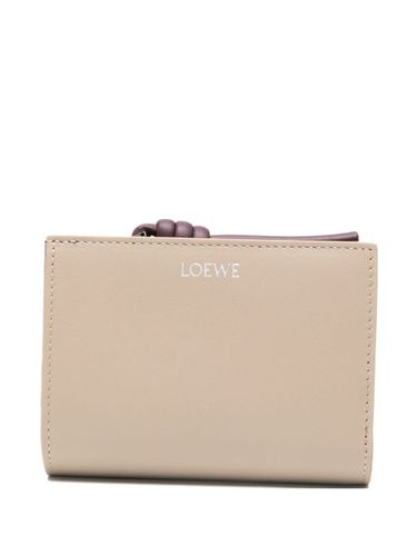 Loewe Knot Leather Compact Wallet - Loewe - Modalova