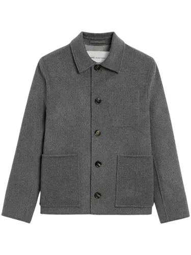 Ami Paris Wool Overshirt - Ami Paris - Modalova