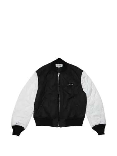 Emblem Bomber Jacket - COMME DES GARÇONS PLAY - Modalova