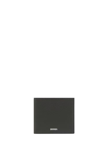 Granata Leather Bifold Wallet - FERRARI - Modalova