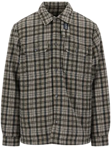 Check-Pattern Wool-Blend Jacket - Woolrich - Modalova