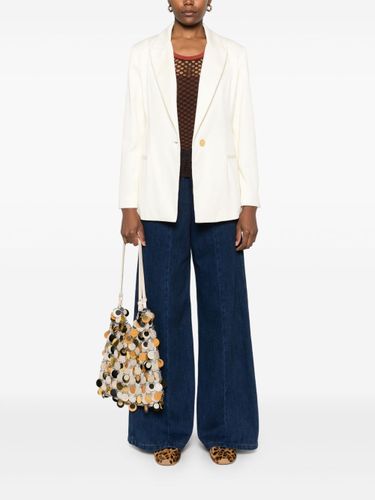 Cotton Single-breasted Blazer Jacket - Forte Forte - Modalova