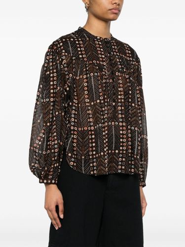 Salika Printed Cotton Top - MARANT ETOILE - Modalova