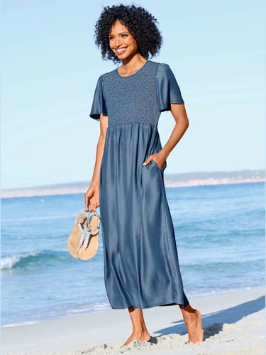 Robe d'été partie smockée élastique - Linea Tesini - Modalova