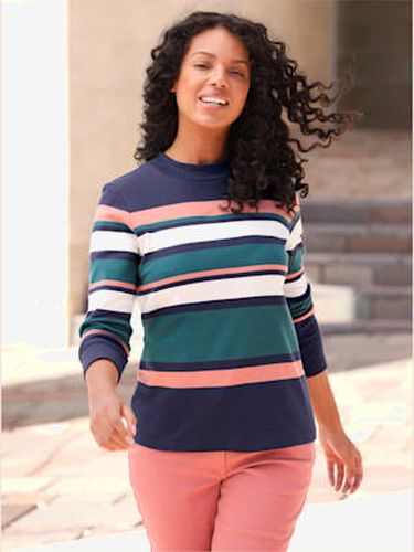 T-shirt rayé pur coton - Collection L - Modalova