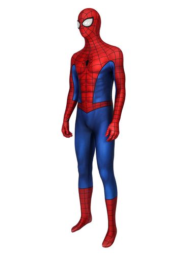 Marvel Comics Spider Man Cosplay Costume Catsuits Déguisements Halloween - milanoo.com - Modalova